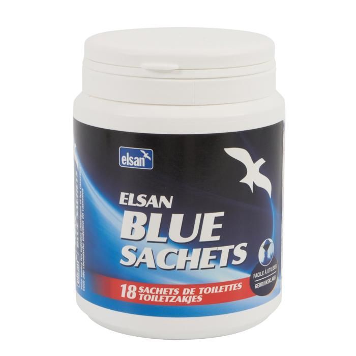Sobres azules - ELSAN - Aditivo 100% soluble - Para uso en depósitos de 18 a 24 litros