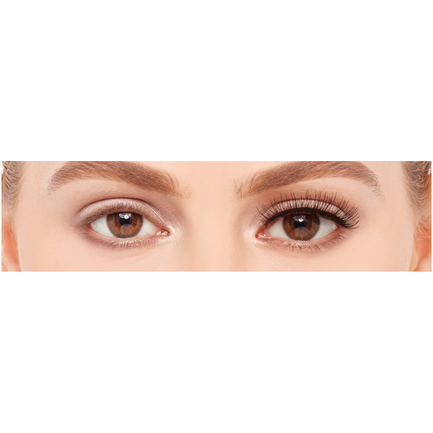Eylure eyelashes with glue, double volume effect, no. 143, 2 pcs.