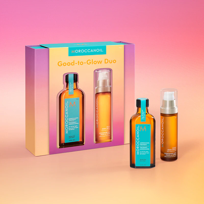 Conjunto para Cabelo e Corpo Moroccanoil Good-to-Glow Duo
