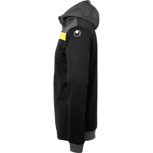 Veste à capuche Offense 23 Multi Noir/Anthracite/Citron vert Amar Uhlsport