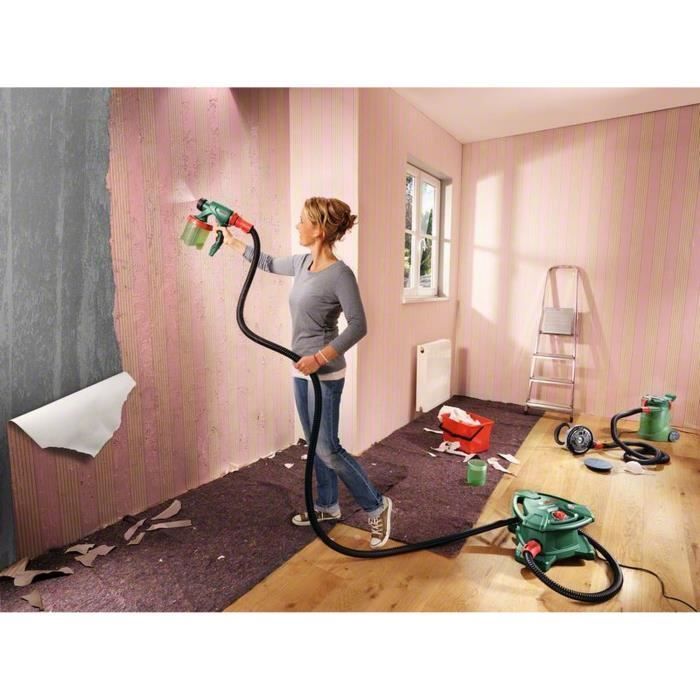 Pistolet à peinture Bosch - PFS 5000 E - Basse pression - 1200 W - 3 buses
