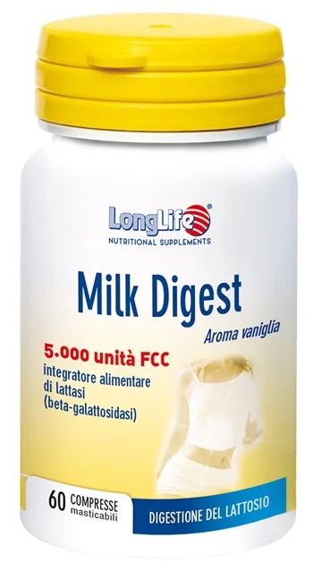 Long Life LongLife Milk Digest Lactase Supplement 60 capsules