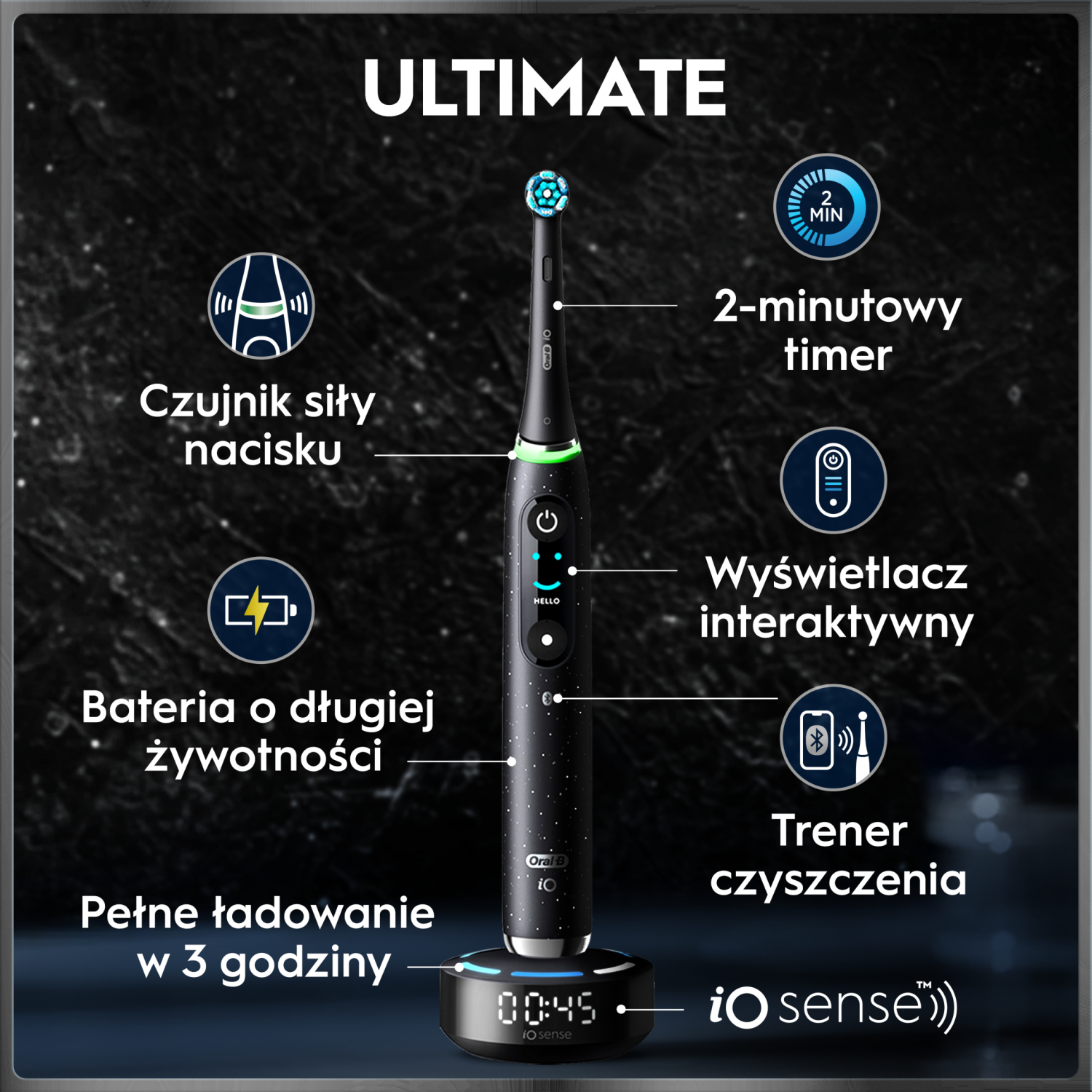 Oral-B IO 10 Negru