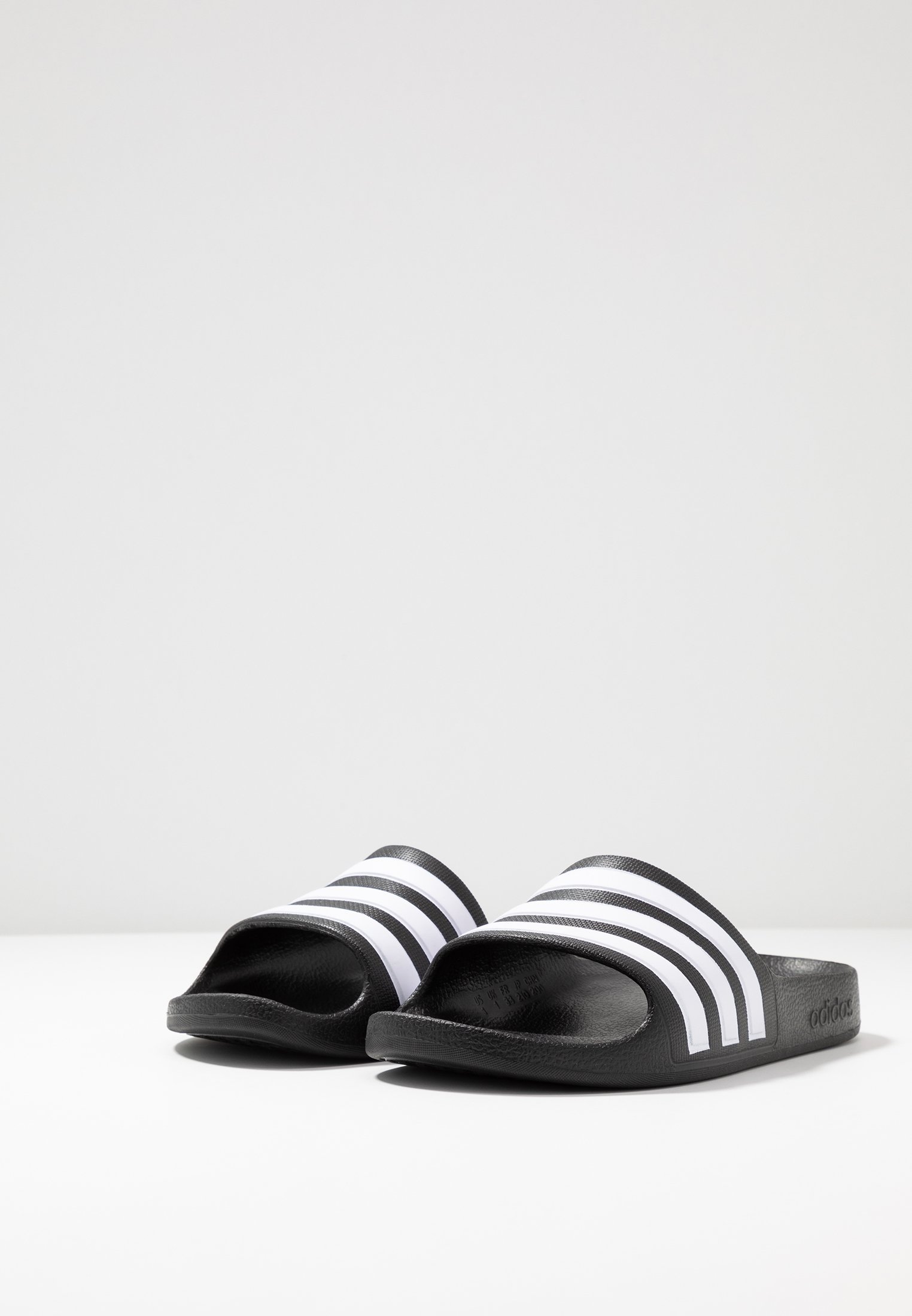 adidas Performance ADILETTE AQUA KIDS - Badeschlappen - Schwarz