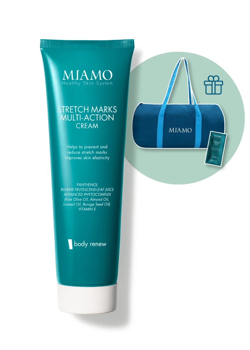 MIAMO Miamo Body Renew Body Box Strie Marks 150 ml + GRATIS sporttas anti-stria crème, elastisch