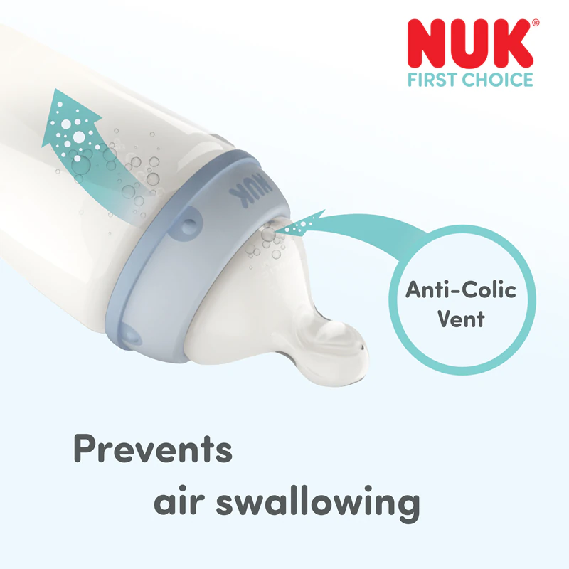 NUK Cumlík na fľašu First Choice Teat M