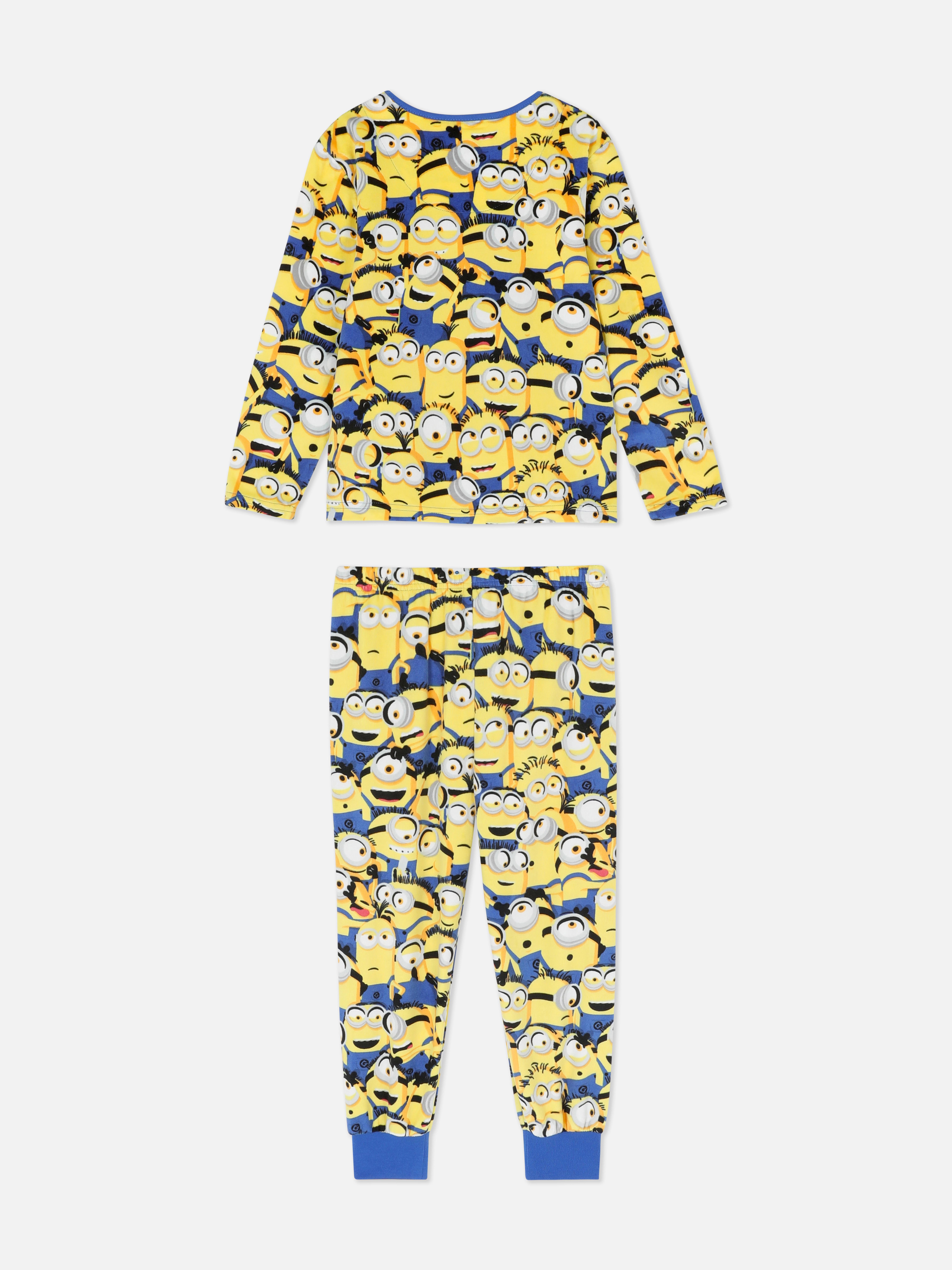 Pijamale cu mânecă lungă Minioni Sunt gata să viseze la Minioni în aceste pijamale cu talie elastică.