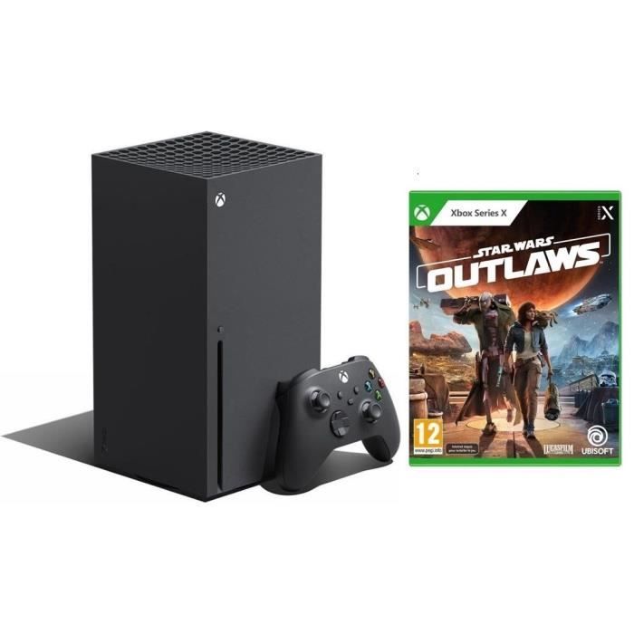 Console Xbox Series X de 1 TB Preto + Star Wars: Outlaws XBSX Std - Xbox Series