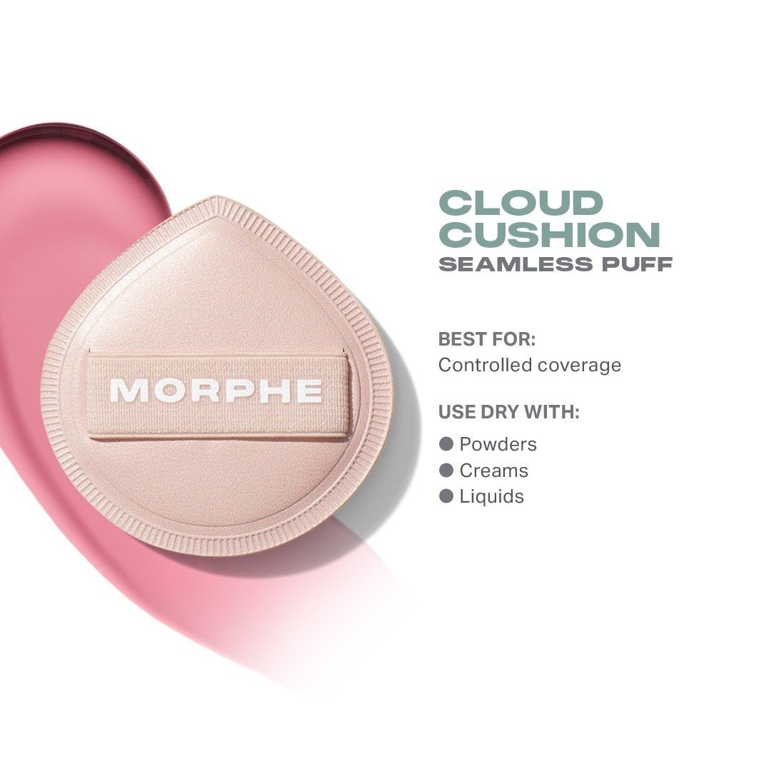 Morphe Powder Puff Cloud Cushion Bešavni Puf - 1 komad