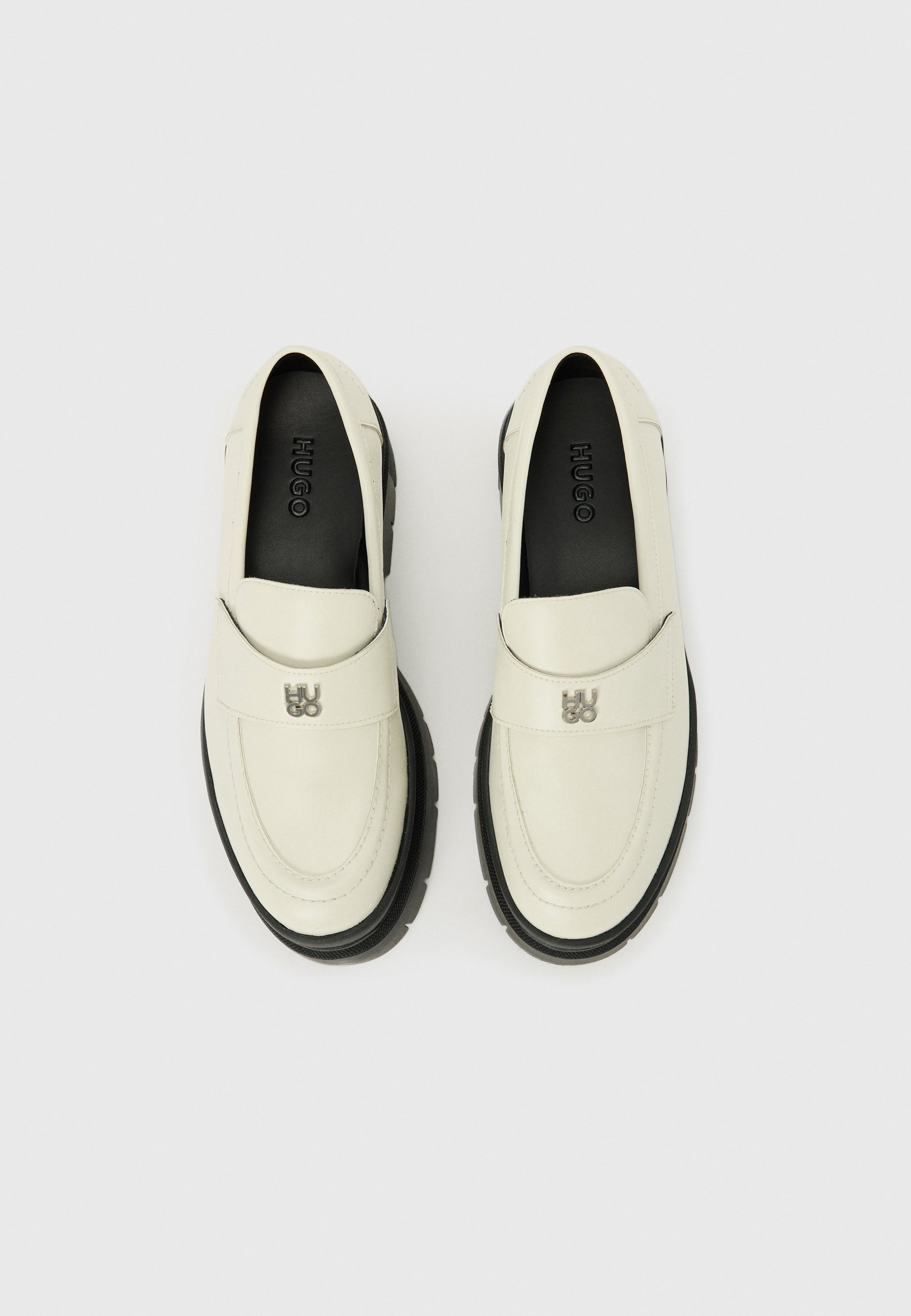 HUGO KRIS - Slip-on - bianche aperte