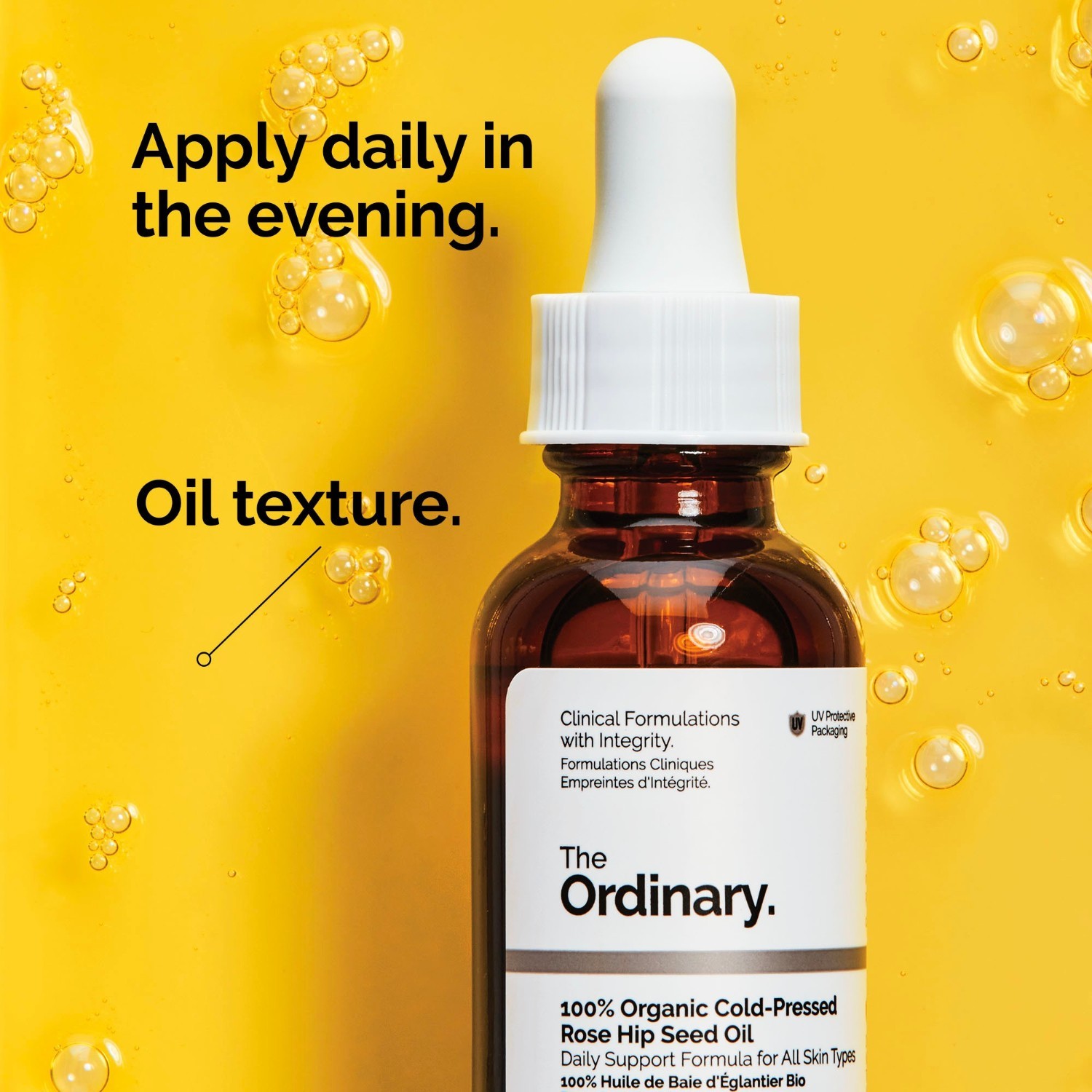 The Ordinary Anti-Aging Serum Hydration 100% organsko olje šipkovih semen (hladno stiskano) - 30 ml