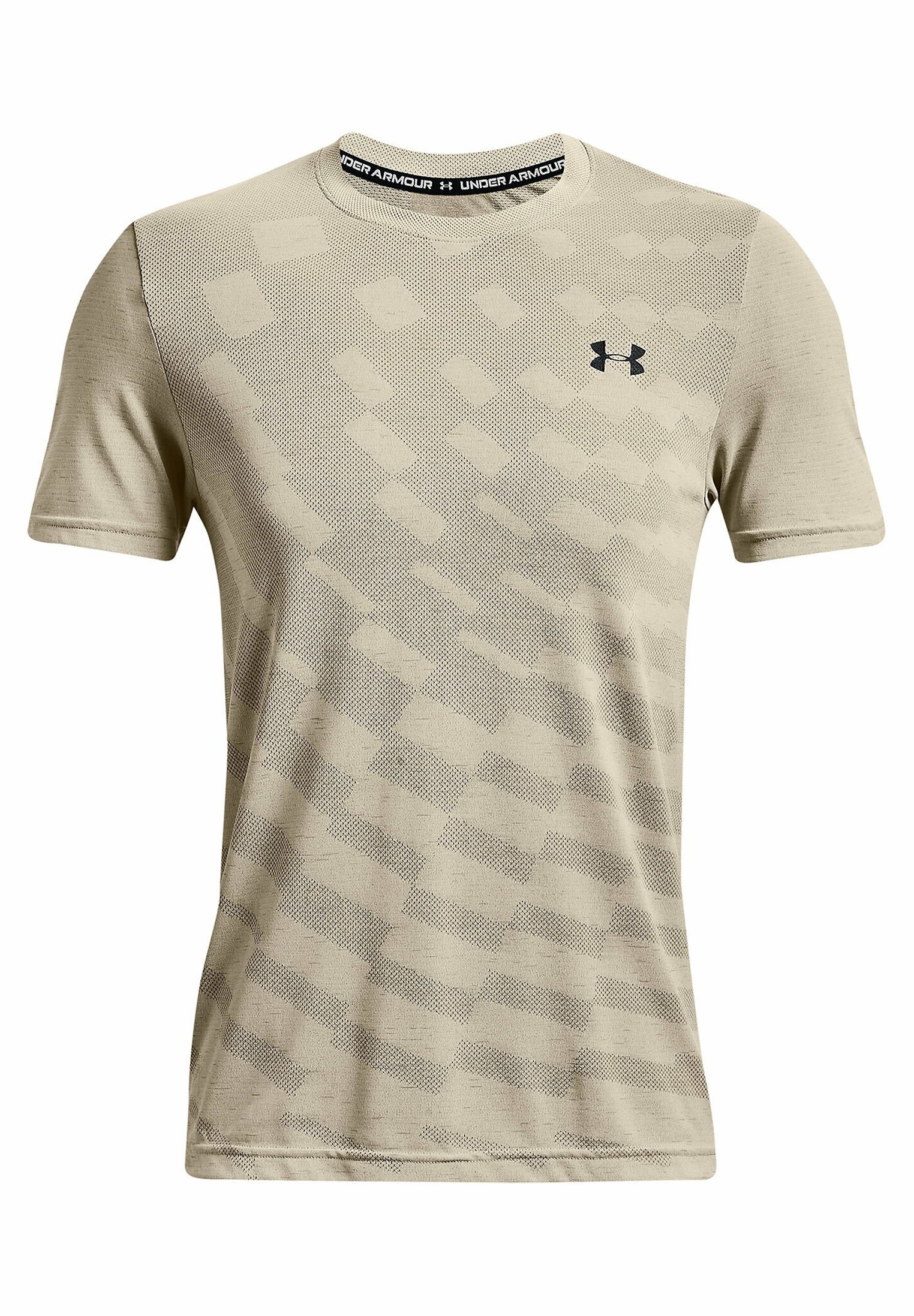 T-shirt Under Armour con stampa - marrone