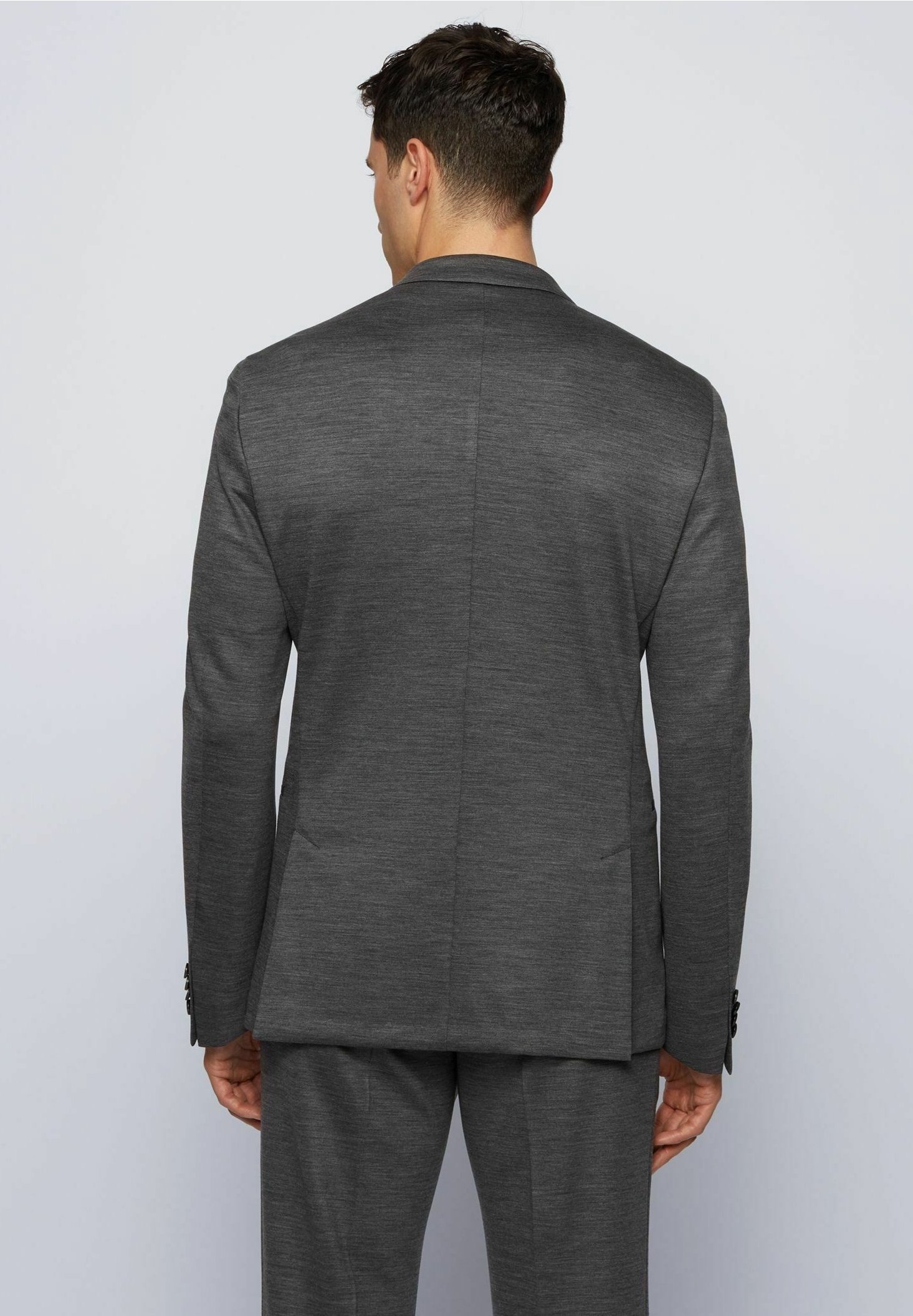 BOSS Blazer-Jacke – grau