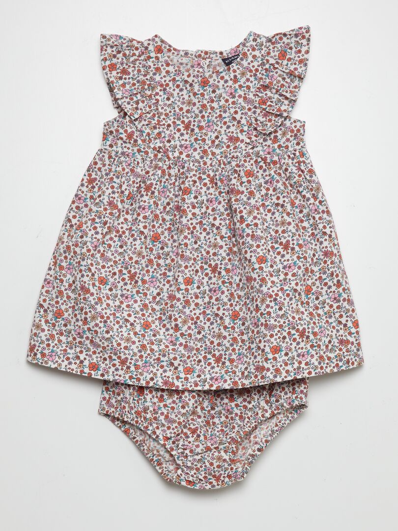 Conjunto vestido + combinação - BRANCO