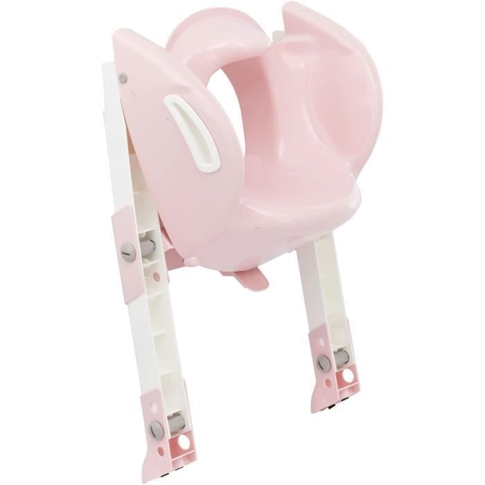 THERMOBABY Reducteur de wc kiddyloo® - Rose poudré