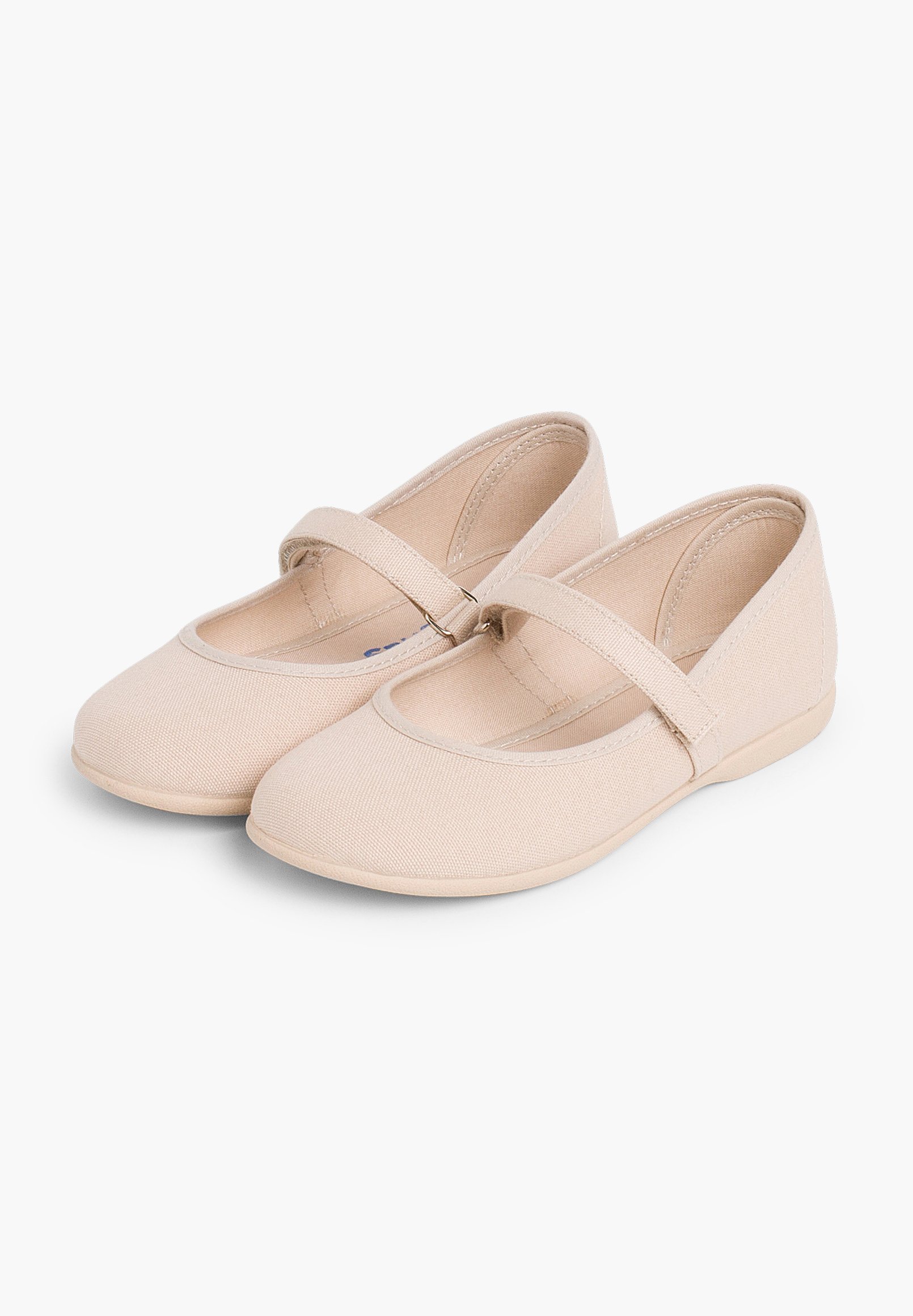 Pisamonas MERCEDITAS DUNNE ZELFKLEVENDE STRIP - Babyschoenen - zand