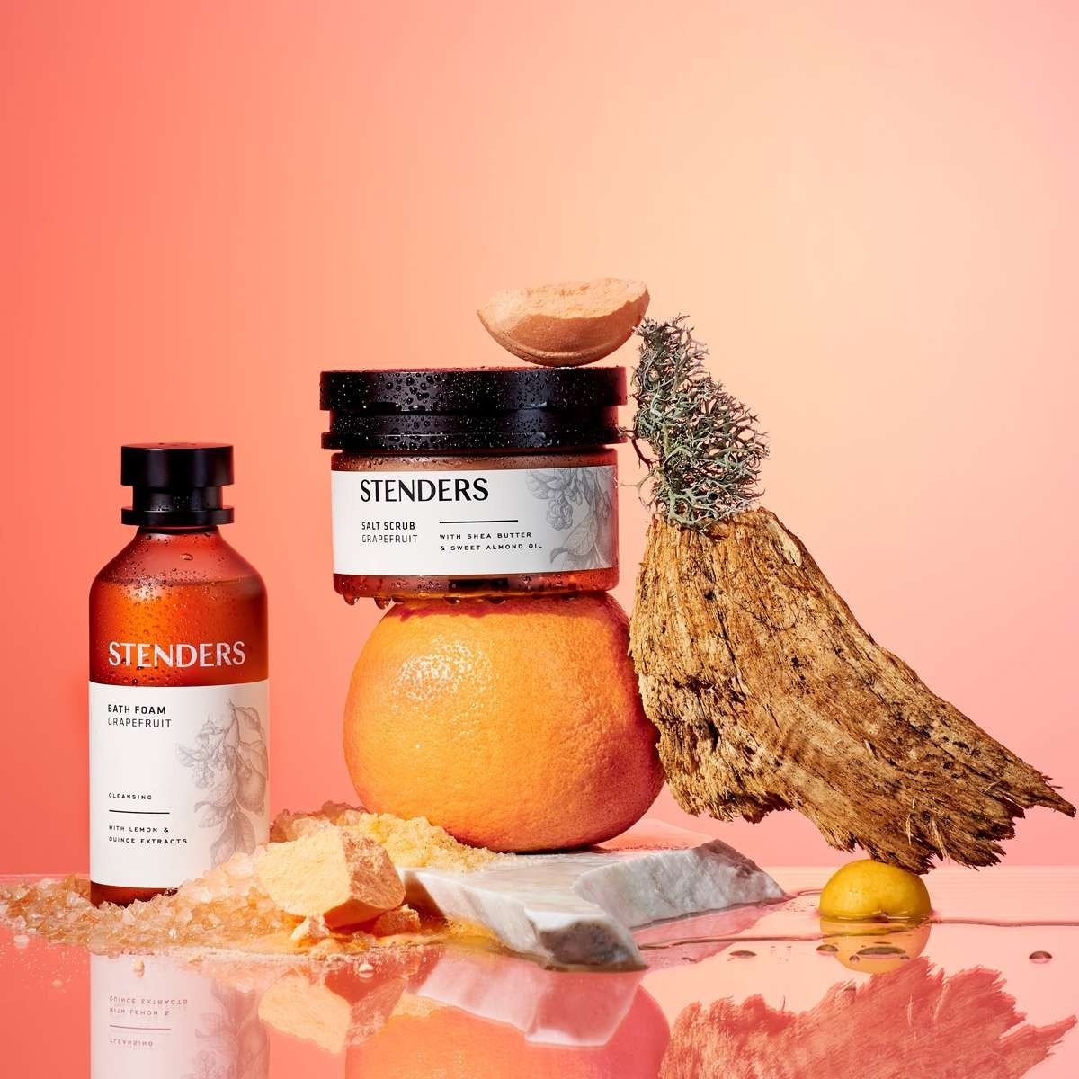 STENDERS Körperpeeling Pomelo-Salzpeeling - 200 ml