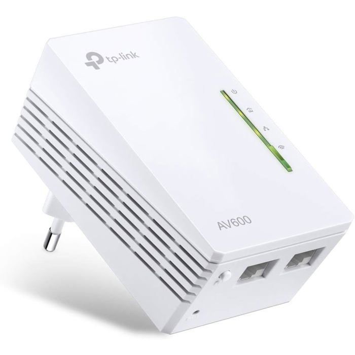 TL-WPA4220 CPL 600 Mbps WiFi 300 Mbps, 2 Ports Fast Ethernet - étendez votre connexion Internet dans chaque pièce de la maison