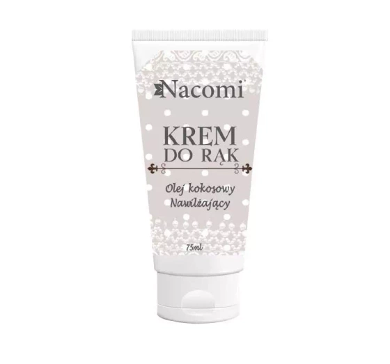 Nacomi nawilżający krem do rąk olej kokosowy 85 ml