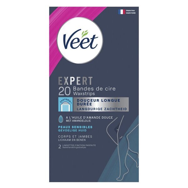 Veet Expert depilacijski trakovi za noge<br>20 kosov