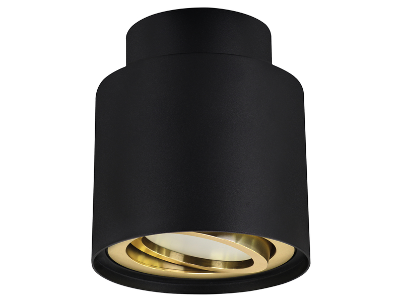 Lampa natynkowa Hariet C aluminiowa czarno-złota