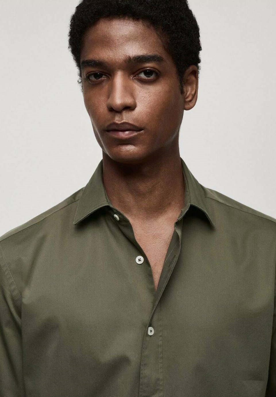 Chemise Mango - kaki
