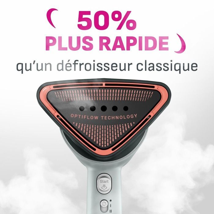 CALOR AeroSteam Plus Vaporiera portatile per indumenti, prodotta in Francia, modello DT9814C0