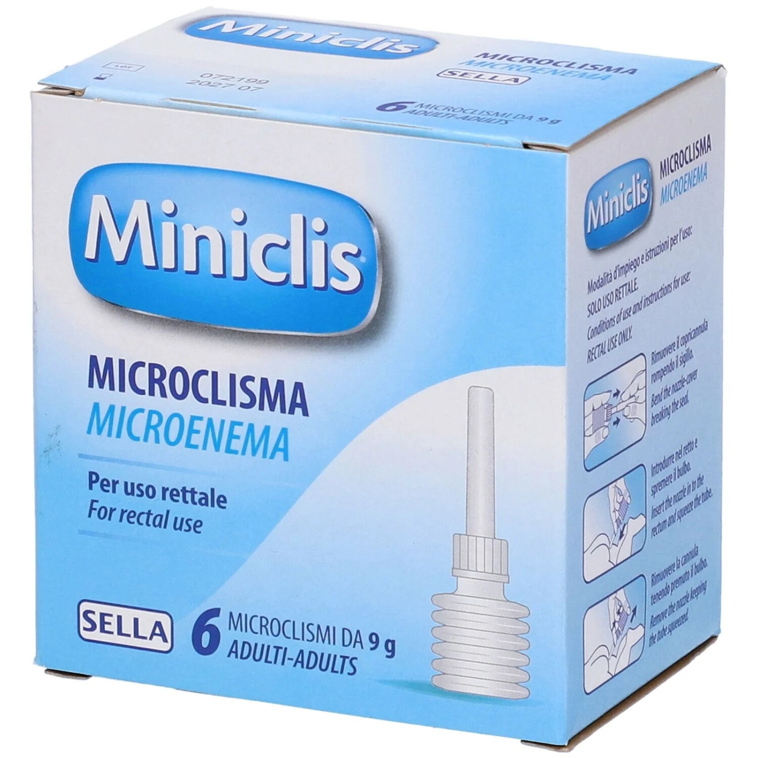 Miniclis Ad 9G 6 microcl Cl II