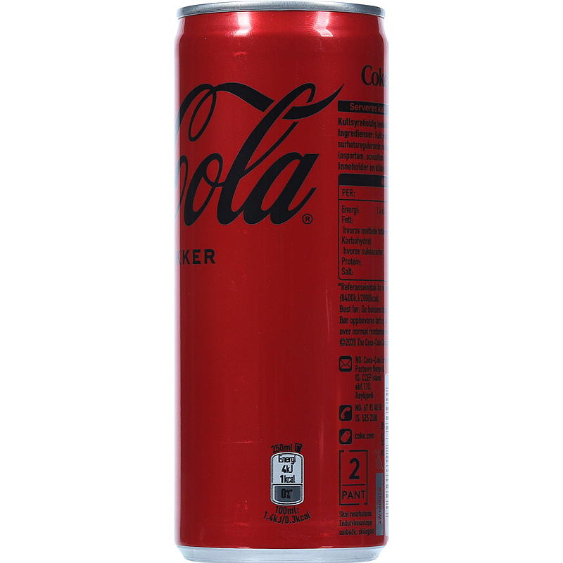 Coca-Cola Coca-Cola 0,25 lu/sokeri