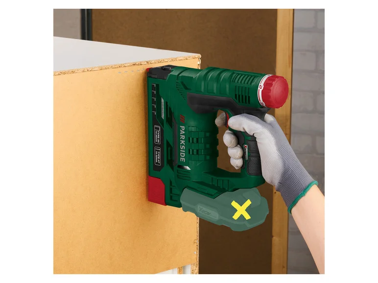 PARKSIDE® Agrafeuse sem filtro PAT 20-Li A1, sem bateria e carregador, 20 V