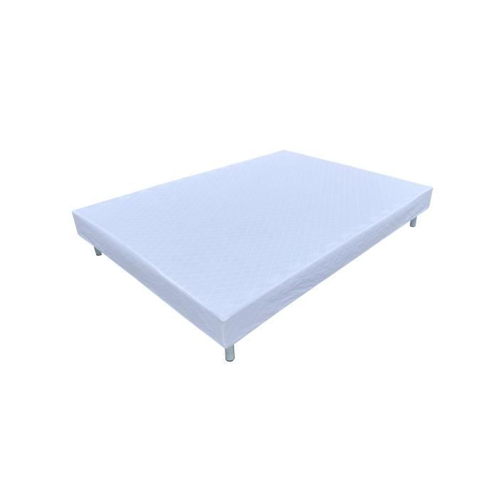 Set completo materasso 140x190 cm + base letto + gambe - SET MATERASSO E BASE LETTO