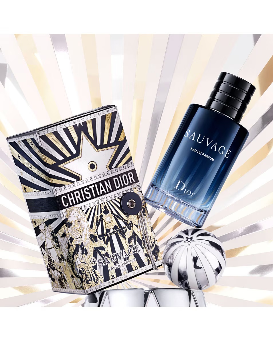 DIOR Sauvage Eau de Parfum - Ediție limitată Parfum bărbătesc reîncărcat ediție limitată - Note de hesperidă și vanilie