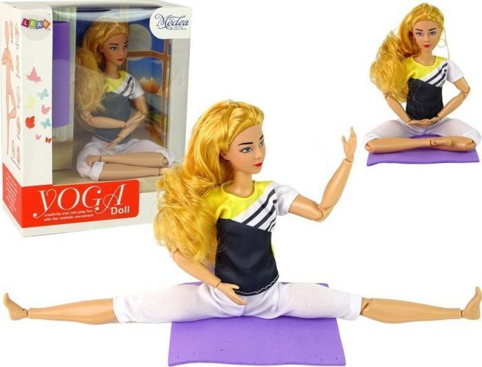 Dollhouse accessory - Leantoys - 15993 - Yoga mat - 16 cm - For children aged 3 and up