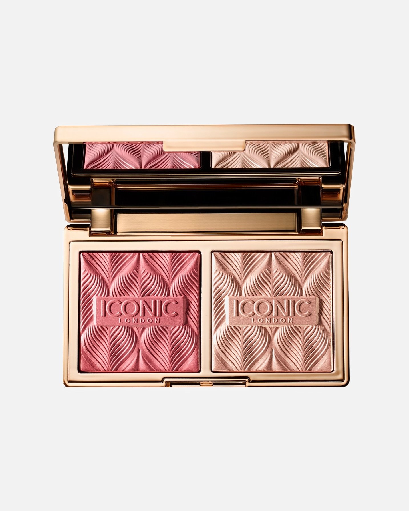 Sada líčenia ICONIC LONDON Silk Glow Duo, lícenka a rozjasňovač - 12 g
