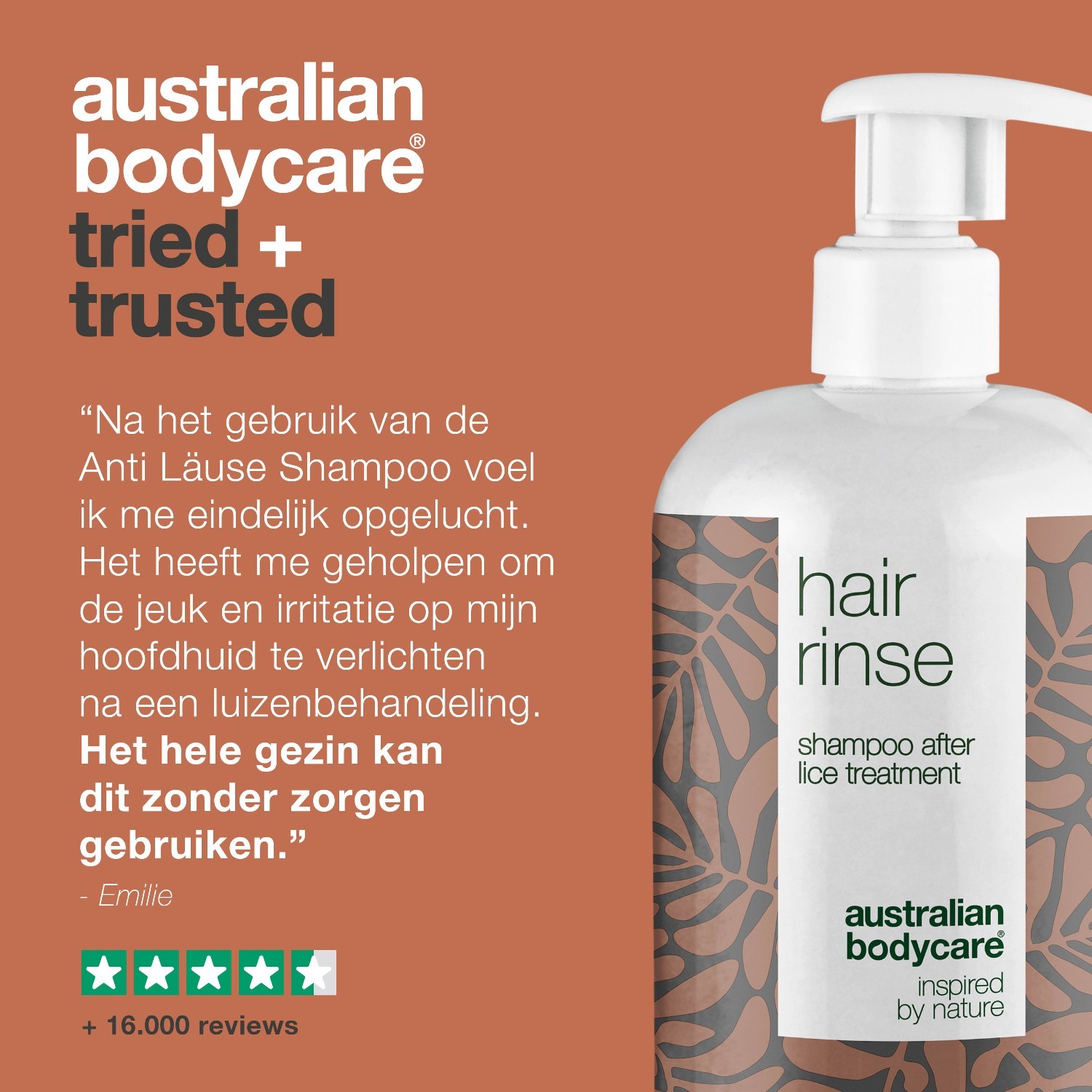 Australian Bodycare matu kopšanas komplekts kondicionierim - 500 ml