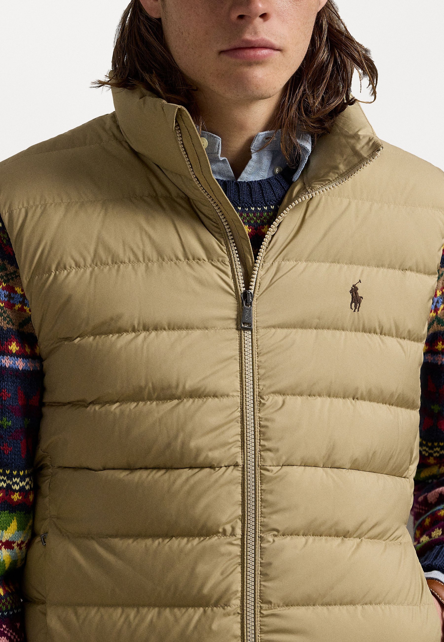 Polo Ralph Lauren GEÏSOLEERD - Vest - kaki