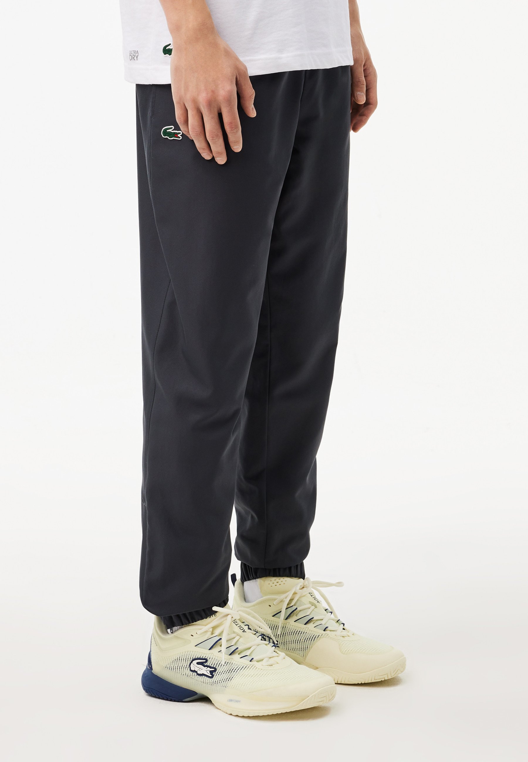 Lacoste Sport TENNIS PANT CLASSIC - Pantaloni de trening - gri fonce s