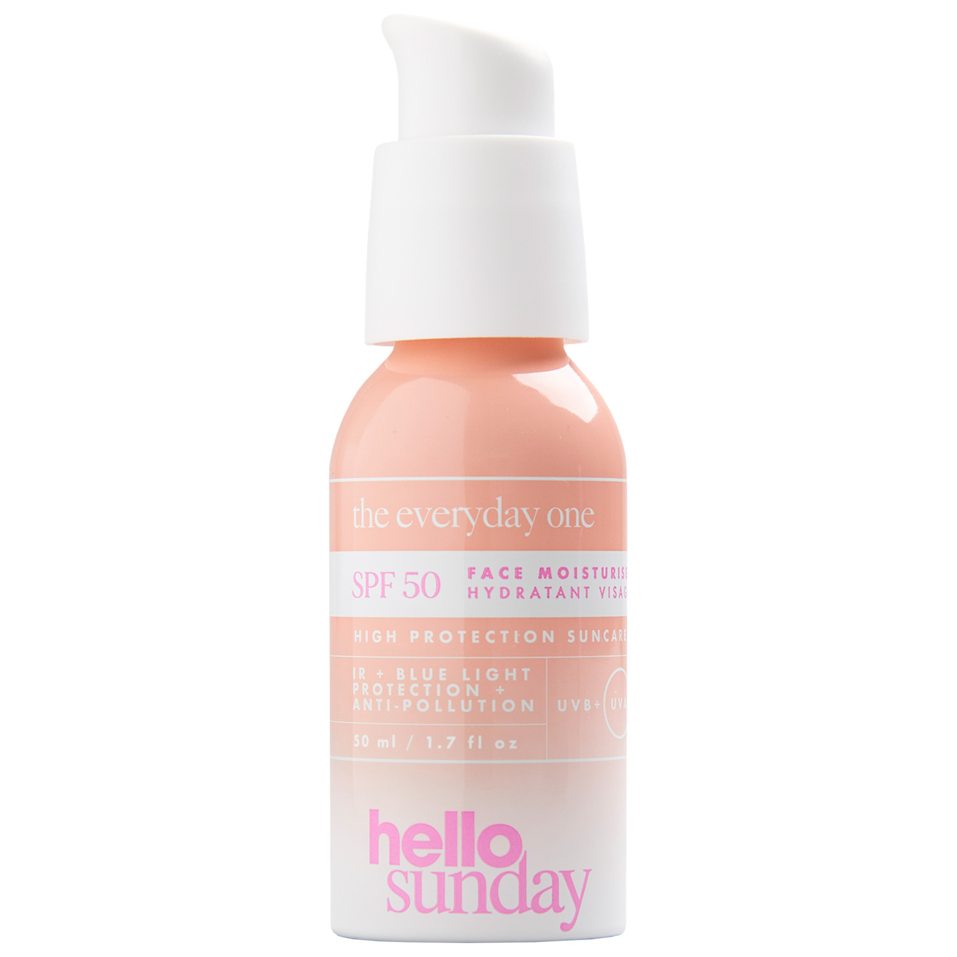 The Everyday One - Cremă hidratantă pentru față SPF50 50 ml - Bună ziua, duminică