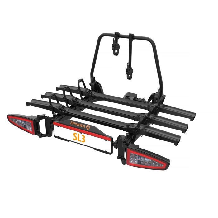 Porta furgoneta deslizante para 3 bicicletas Spinder SL3