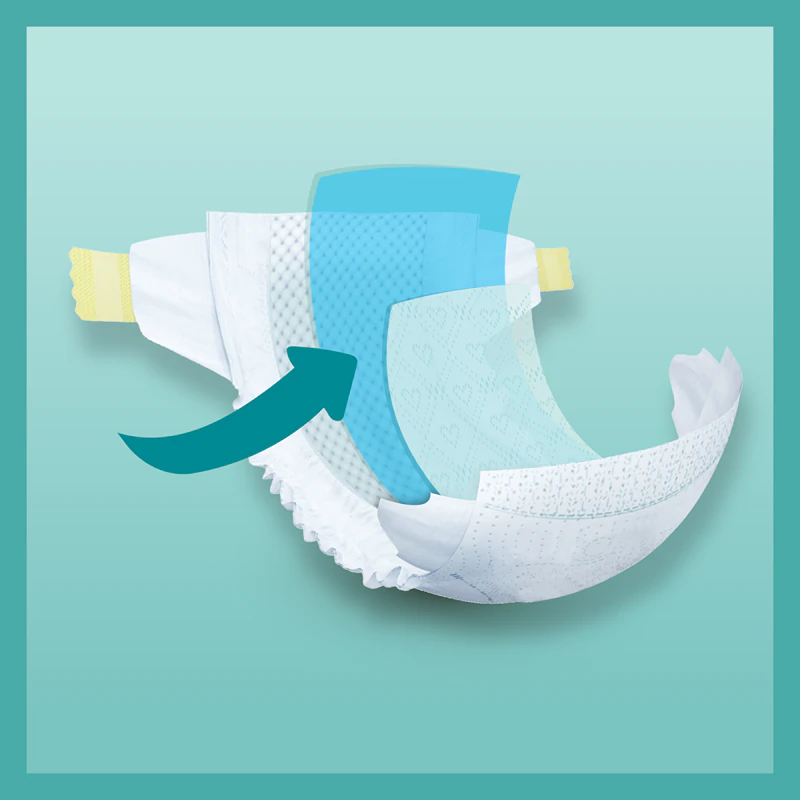 Fraldas descartáveis Pampers Active Baby tamanho 6