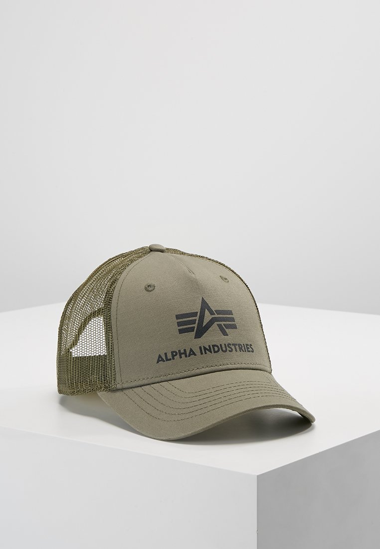 Alpha Industries BASIC - Kappe - dunkelgrün
