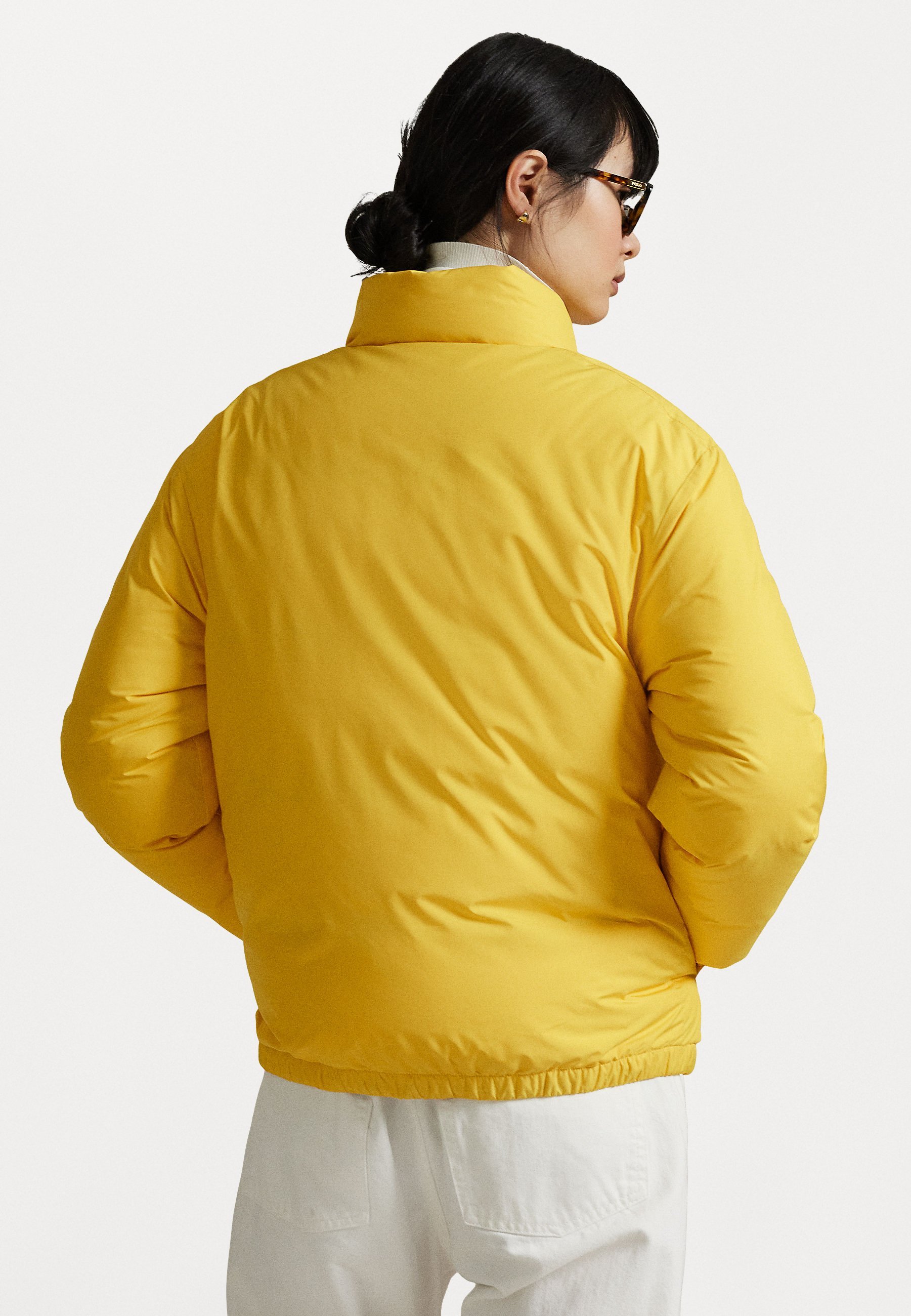 Polo Ralph Lauren LOGO DOWN PUFFER JACKET - Puhovka - atletsko zlata