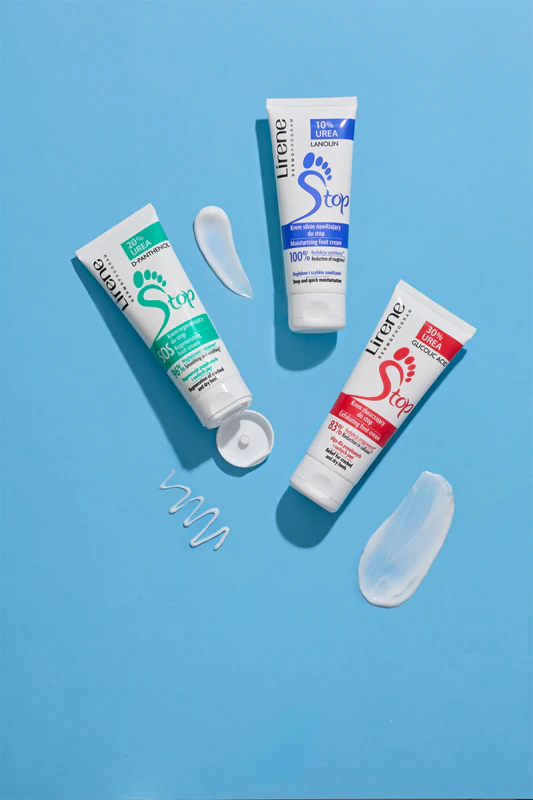 Lirene Podology Voetverzorging milde exfoliërende crème voor de benen
