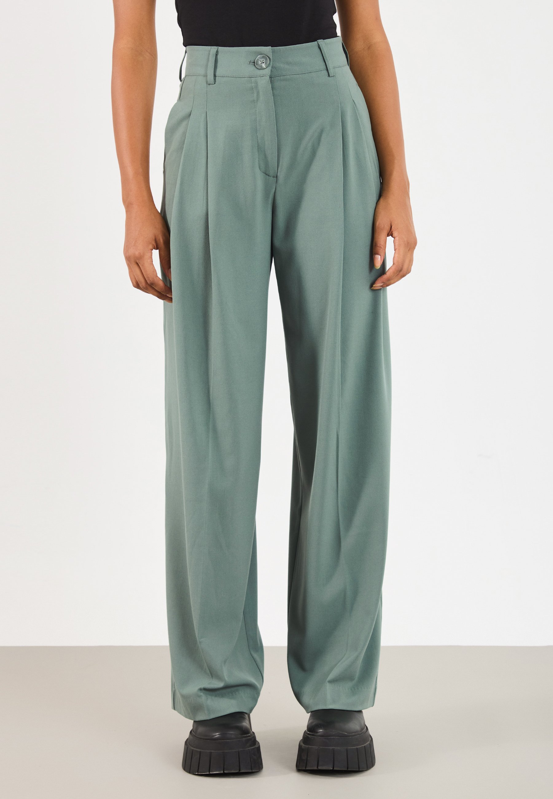 Pantalon pair et impair - sauge