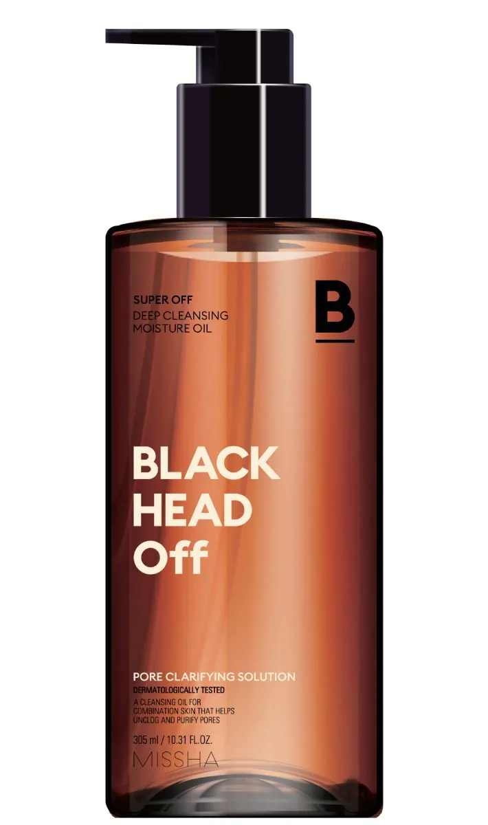 Missha Super Off Oczyszczający olejek do twarzy, Blackhead Off