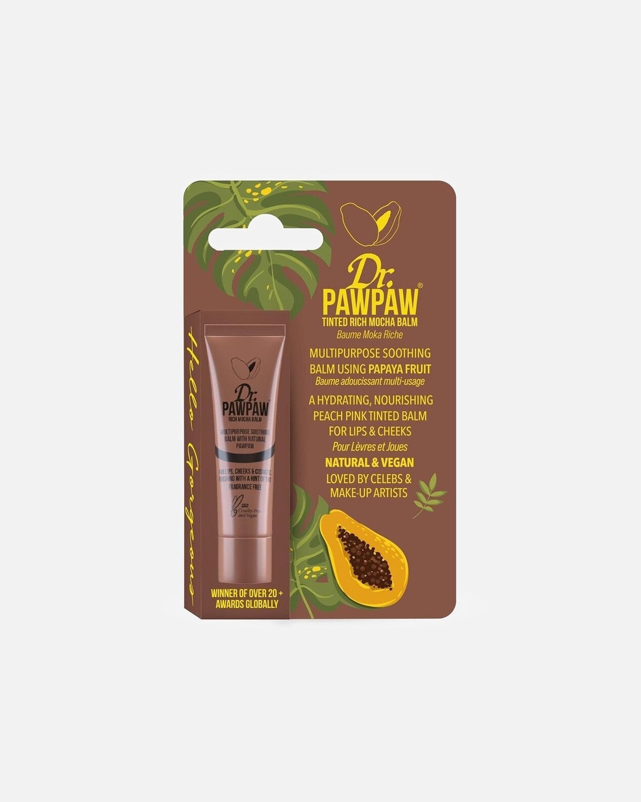 Dr. PawPaw balzam na pery, tónovaný balzam – 10 ml