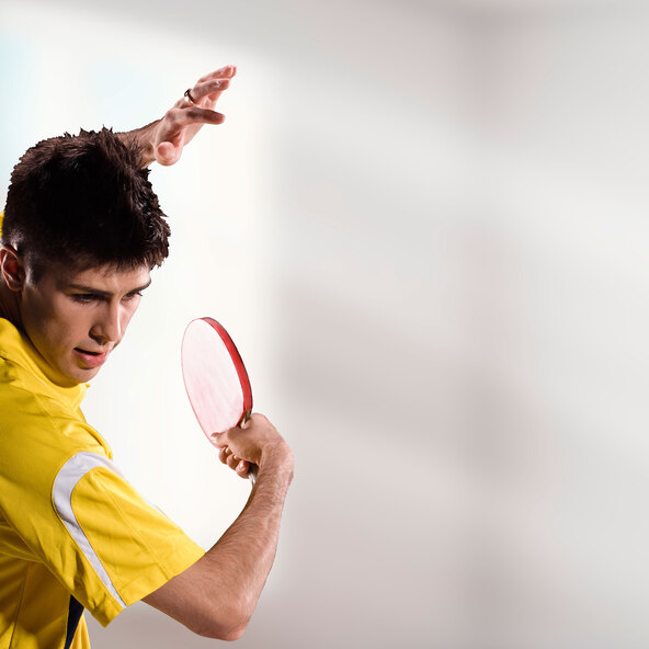 Bordtennissett, grått