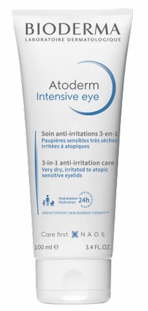BIODERMA Atoderm intensiivselt niisutav ja meigieemalduskreem silmaümbruspiirkonnale 100 ml