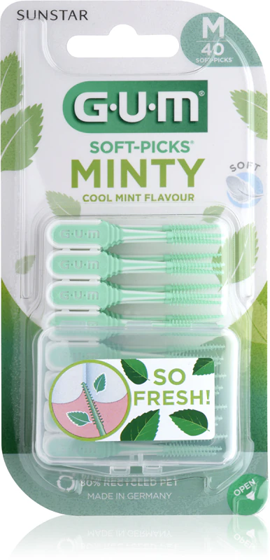 Palitos interdentais GUM Soft-Picks Comfort Mint