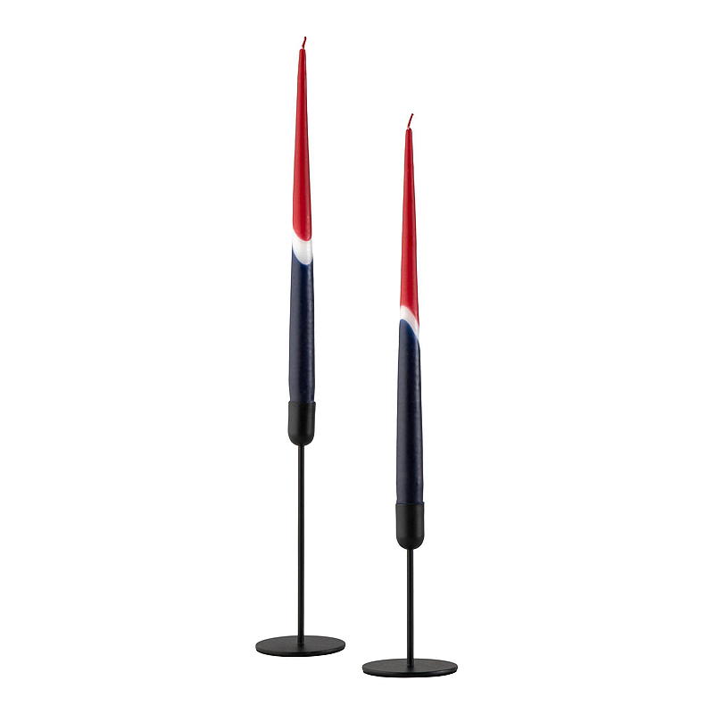 Velas para fiestas, paquete de 4, 32 cm, 7 horas, 17 de mayo